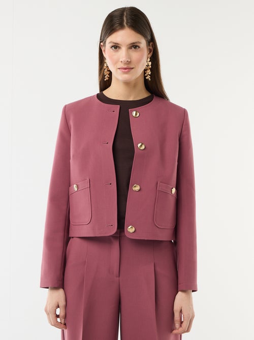 Giacca corta da cerimonia tinta unita - Kiabi