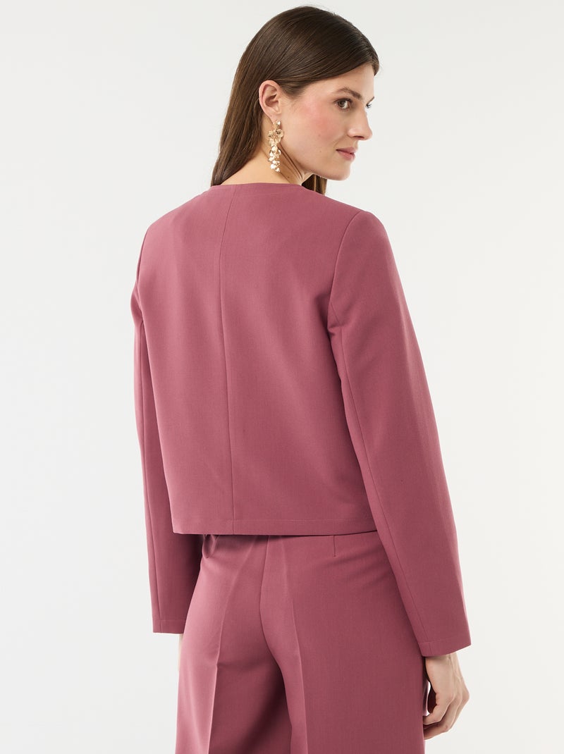 Giacca corta da cerimonia tinta unita Rosso - Kiabi