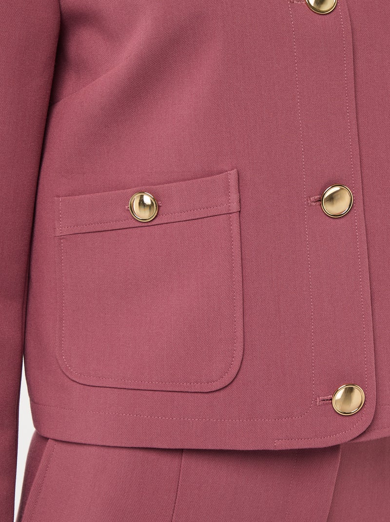 Giacca corta da cerimonia tinta unita Rosso - Kiabi