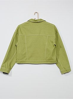 Giacca corta di tela - Kiabi