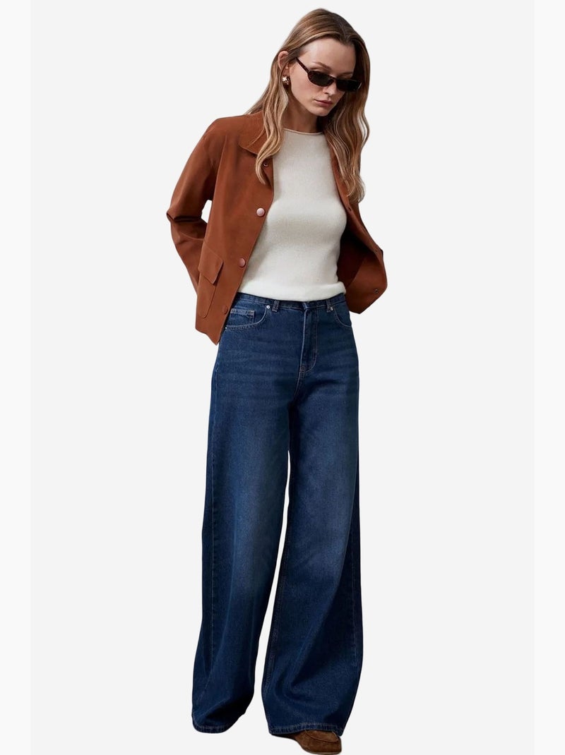 Giacca corta in finto suede da donna dilvin Marrone - Kiabi