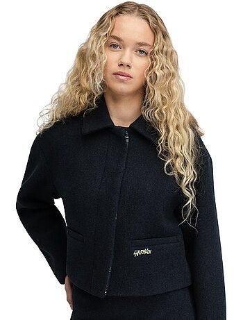 Giacca corta in lana da donna donna strodet-w