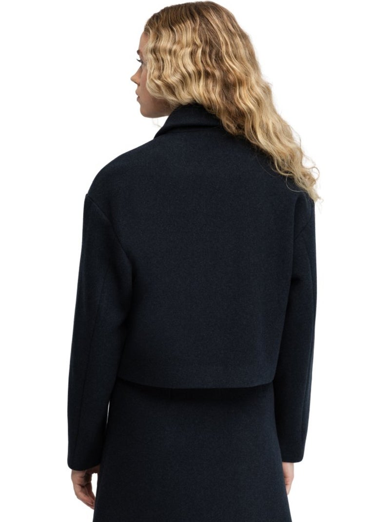 Giacca corta in lana da donna donna strodet-w Nero - Kiabi