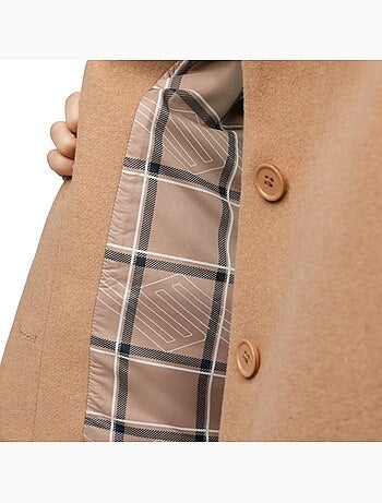 Giacca corta in lana da donna donna strodet-w sand