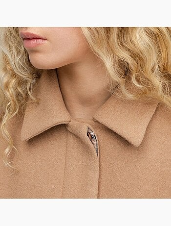 Giacca corta in lana da donna donna strodet-w sand