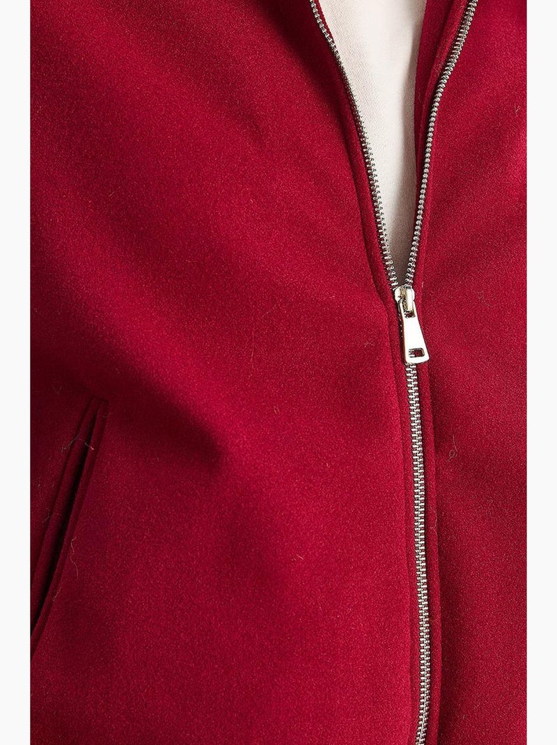 Giacca corta lucci Rosso cashmere - Kiabi