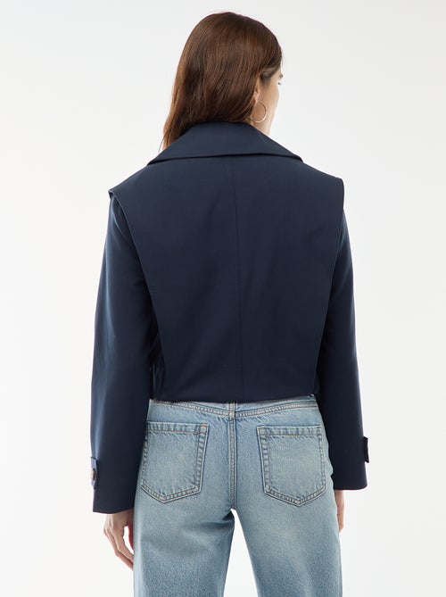 Giacca corta stile trench - Kiabi