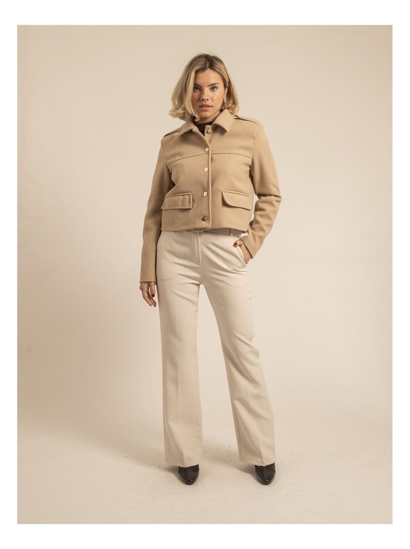 Giacca corta UTENA Beige - Kiabi
