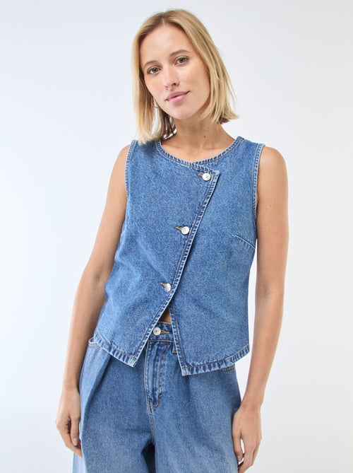 Giacca da abito in denim - Kiabi