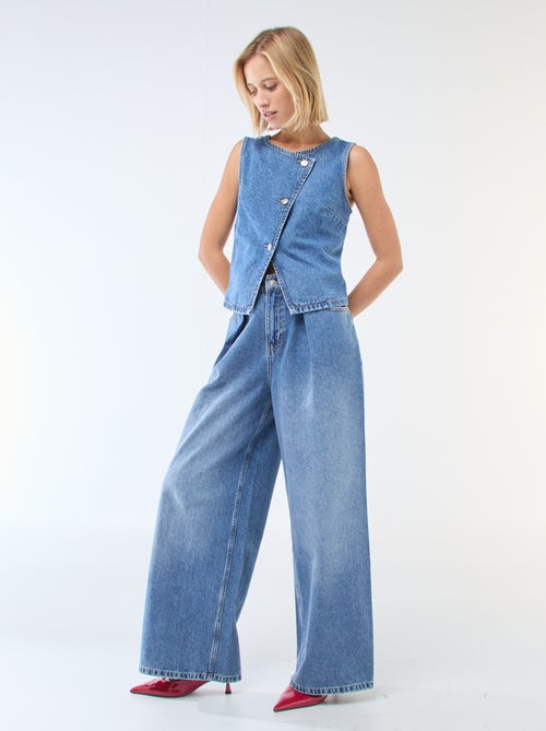 Giacca da abito in denim - Kiabi