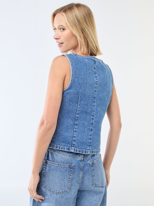 Giacca da abito in denim - Kiabi