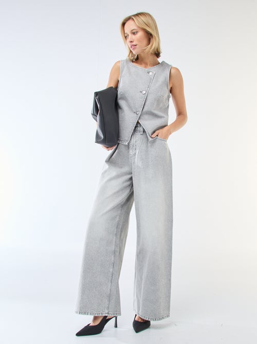 Giacca da abito in denim - Kiabi