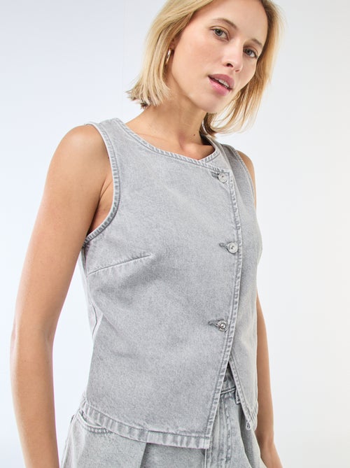 Giacca da abito in denim - Kiabi