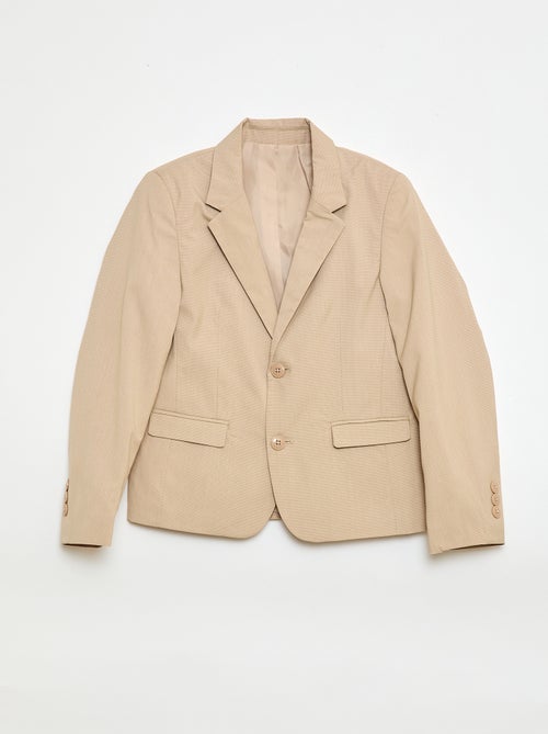 Giacca da abito slim fit tinta unita - Kiabi