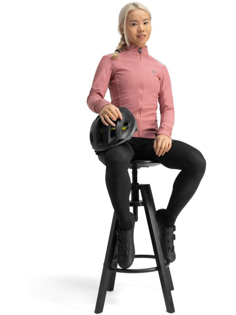 Giacca da ciclismo softshell da donna ciclismo donna j1 betta Rosa - Kiabi