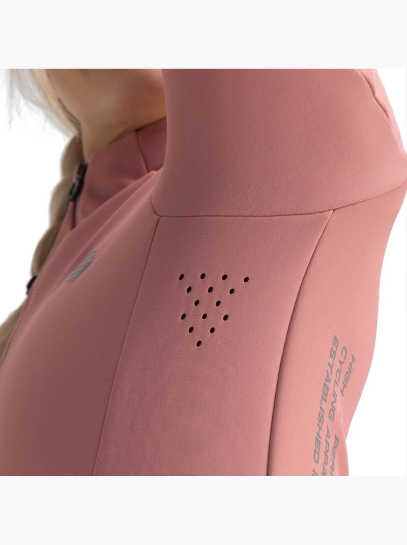 Giacca da ciclismo softshell da donna ciclismo donna j1 betta Rosa - Kiabi
