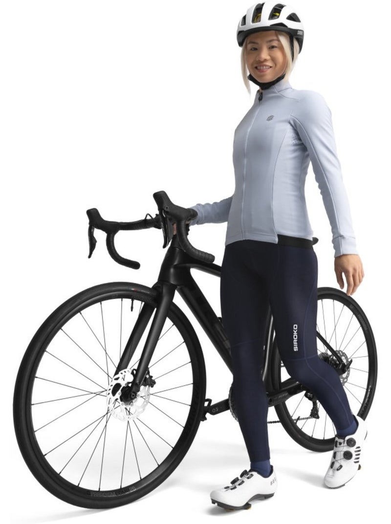 Giacca da ciclismo softshell da donna ciclismo donna j1 bluebell Blu - Kiabi