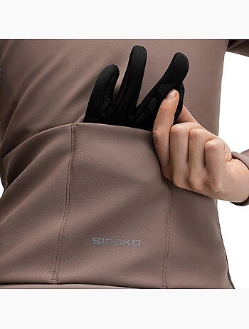 Giacca da ciclismo softshell da donna ciclismo donna j1-w bordala