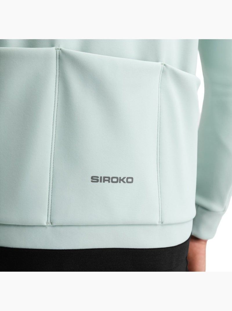Giacca da ciclismo softshell da uomo ciclismo uomo j1 crostis Verde - Kiabi