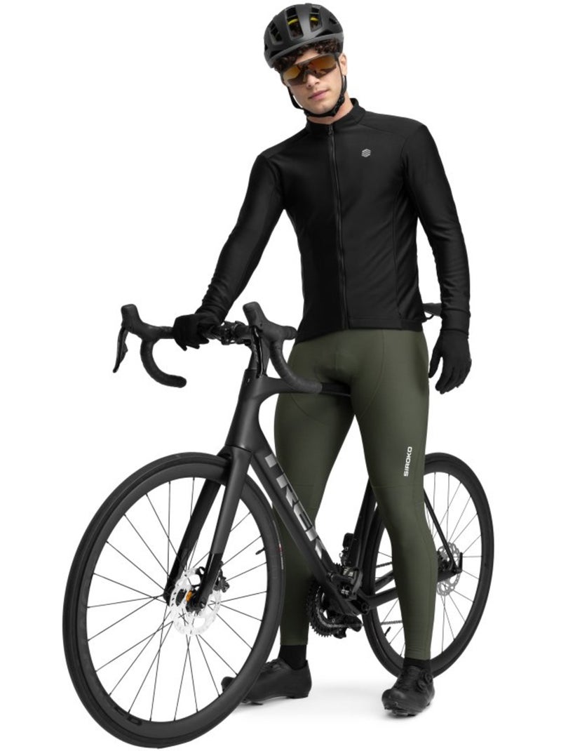Giacca da ciclismo softshell da uomo ciclismo uomo j1 furkapass Nero - Kiabi