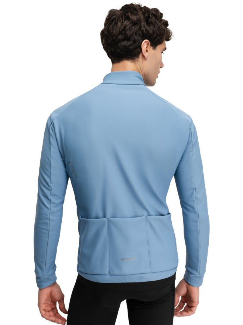 Giacca da ciclismo softshell da uomo ciclismo uomo j1 lieja Blu - Kiabi