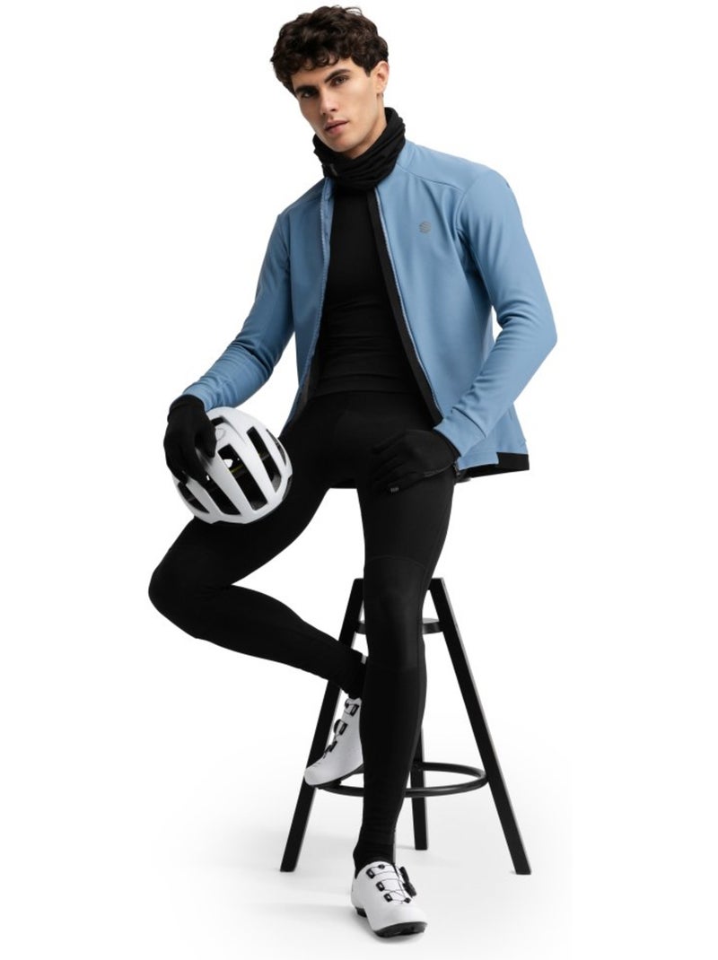 Giacca da ciclismo softshell da uomo ciclismo uomo j1 lieja Blu - Kiabi