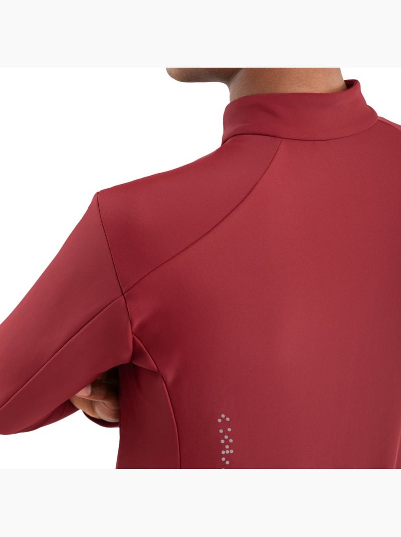Giacca da ciclismo softshell da uomo ciclismo uomo j1 soulor Rosso mattone - Kiabi