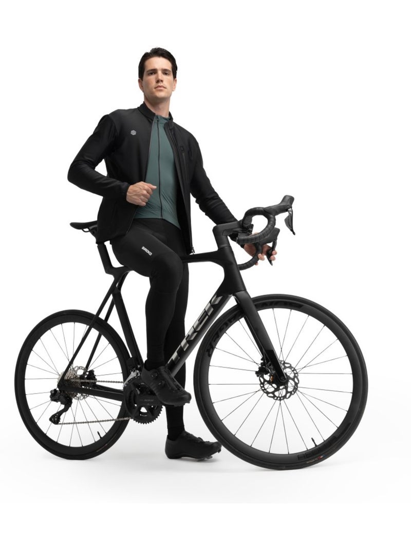 Giacca da ciclismo softshell da uomo ciclismo uomo j3 seymour Nero - Kiabi
