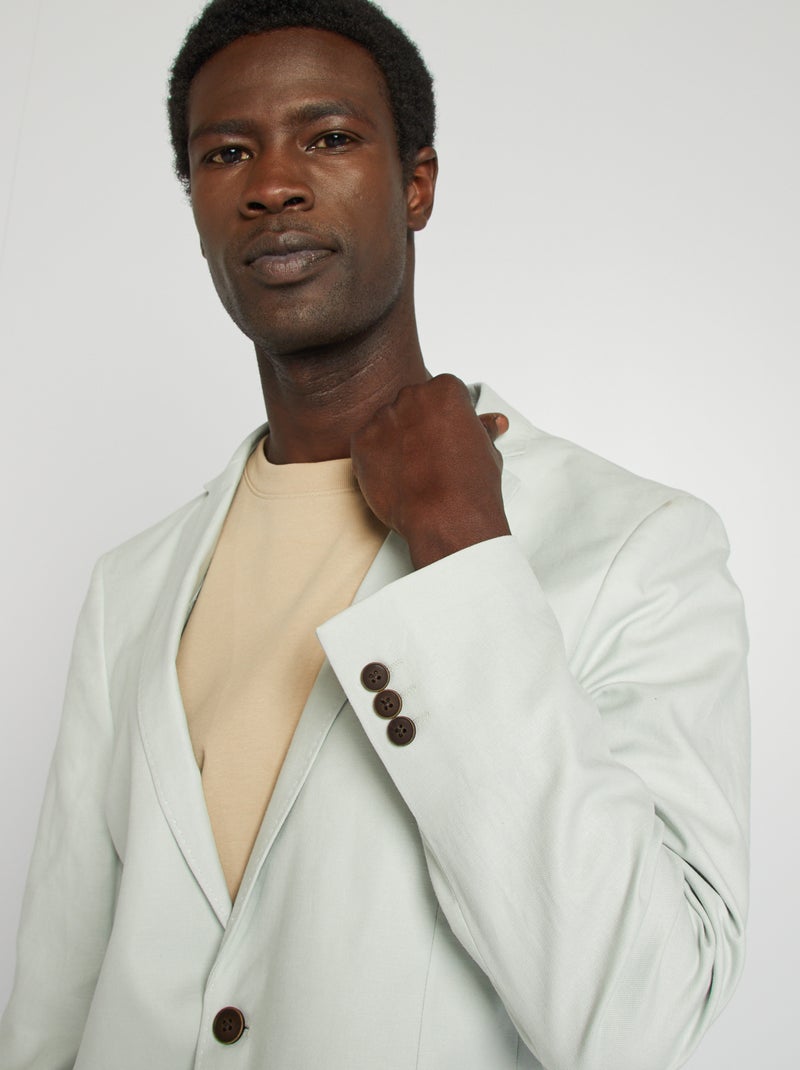 Giacca da completo aderente / Slim fit GRIGIO - Kiabi