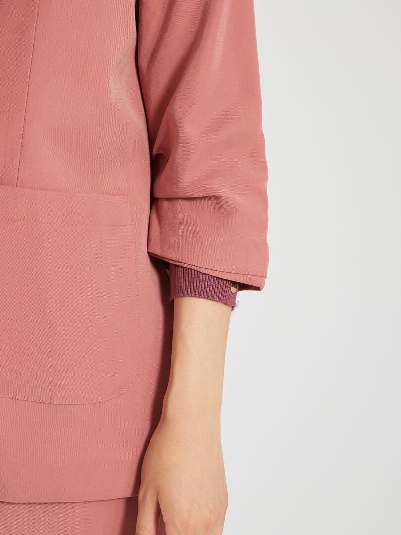 Giacca da completo dritta tinta unita ROSA Kiabi 25.00€