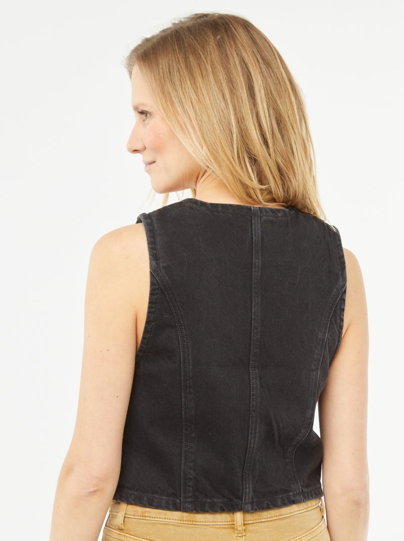 Giacca da completo in jeans GRIGIO - Kiabi