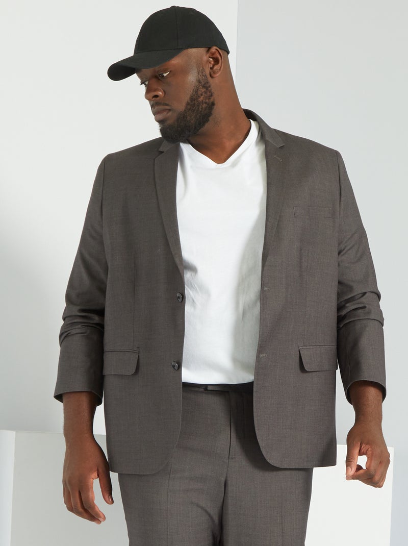 Giacca da completo regular grigio - Kiabi