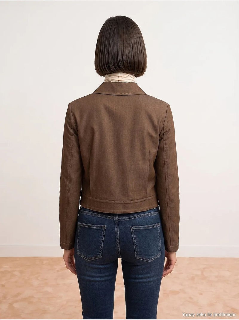 Giacca da donna dilvin Marrone - Kiabi