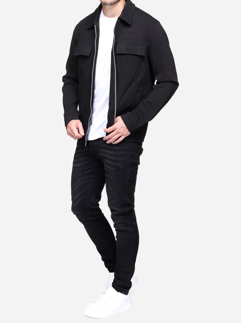 Giacca da infilare - Frilivin Nero - Kiabi