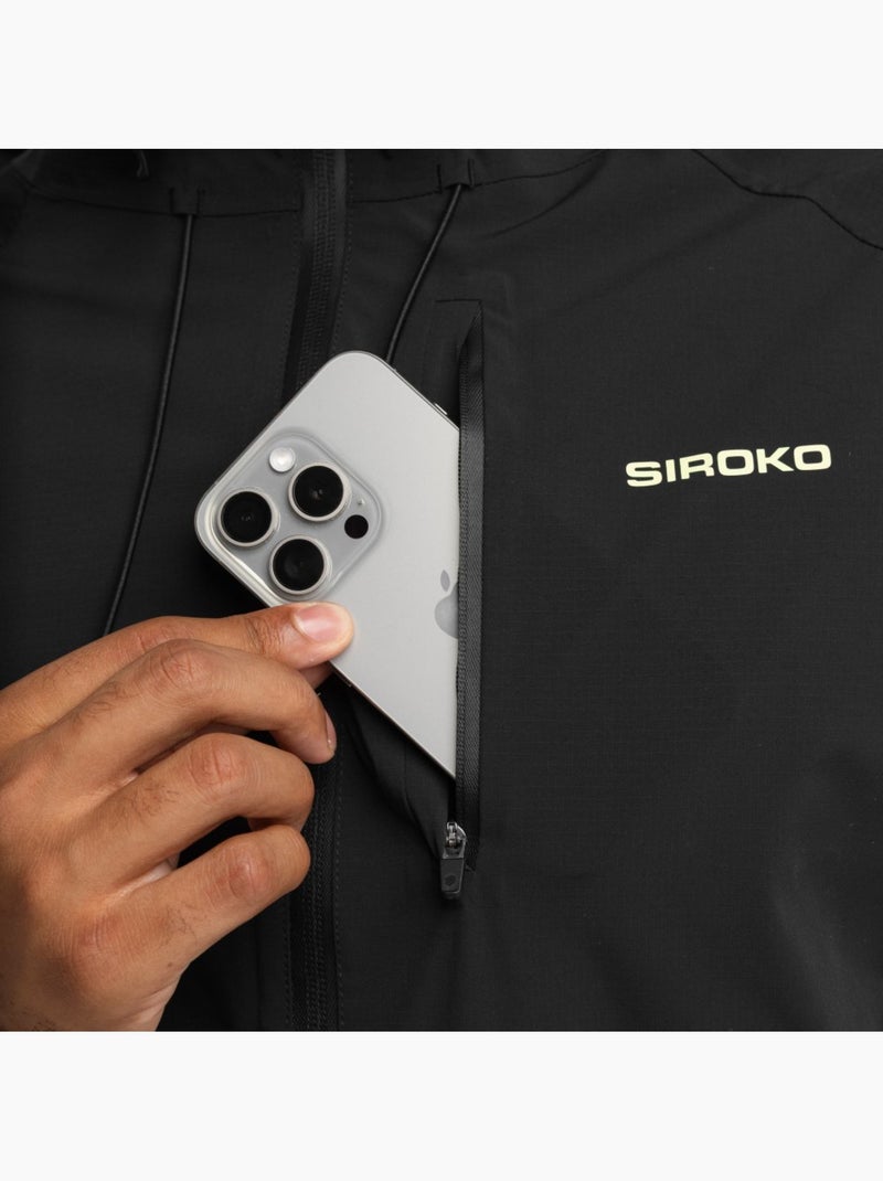 Giacca da mtb uomo ciclismo uomo mtb zone anthracite Nero - Kiabi