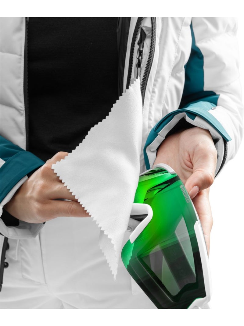 Giacca da sci da donna sport invernali donna w7-w anniviers Bianco - Kiabi