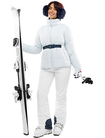 Giacca da sci retrò isolante da donna donna alpengold-w light