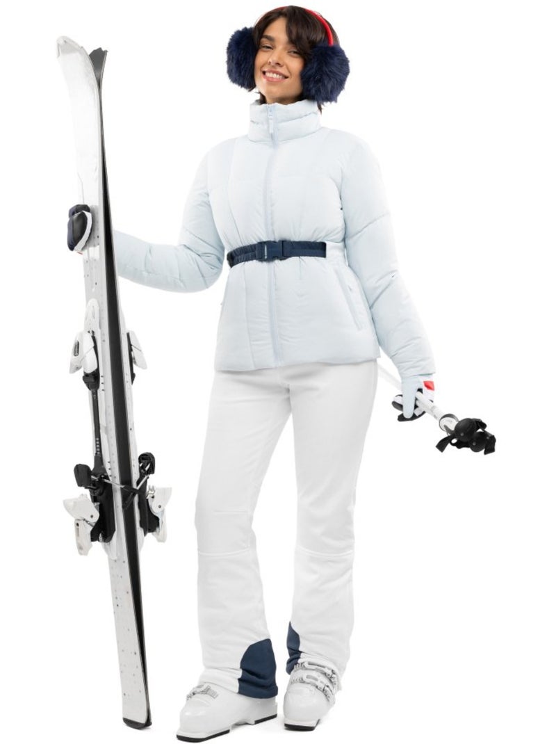 Giacca da sci retrò isolante da donna donna alpengold-w light Blu - Kiabi