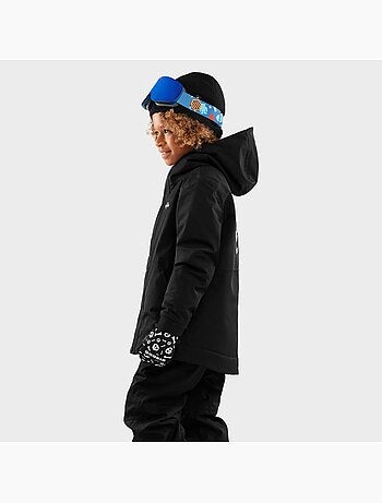Giacca da snowboard da bambino sport invernali bambini e bambine kw1 rebel