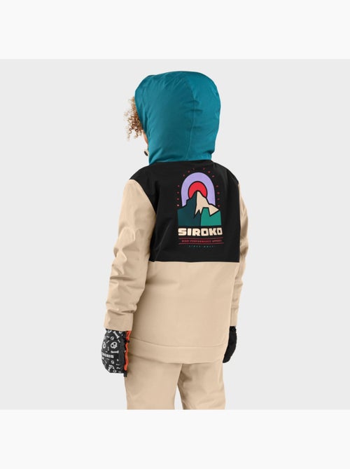 Giacca da snowboard da bambino sport invernali bambini e bambine kw1 vista - Kiabi