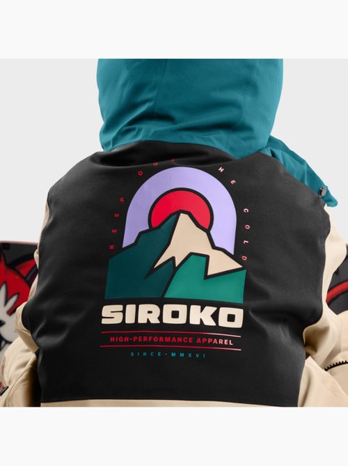 Giacca da snowboard da bambino sport invernali bambini e bambine kw1 vista - Kiabi
