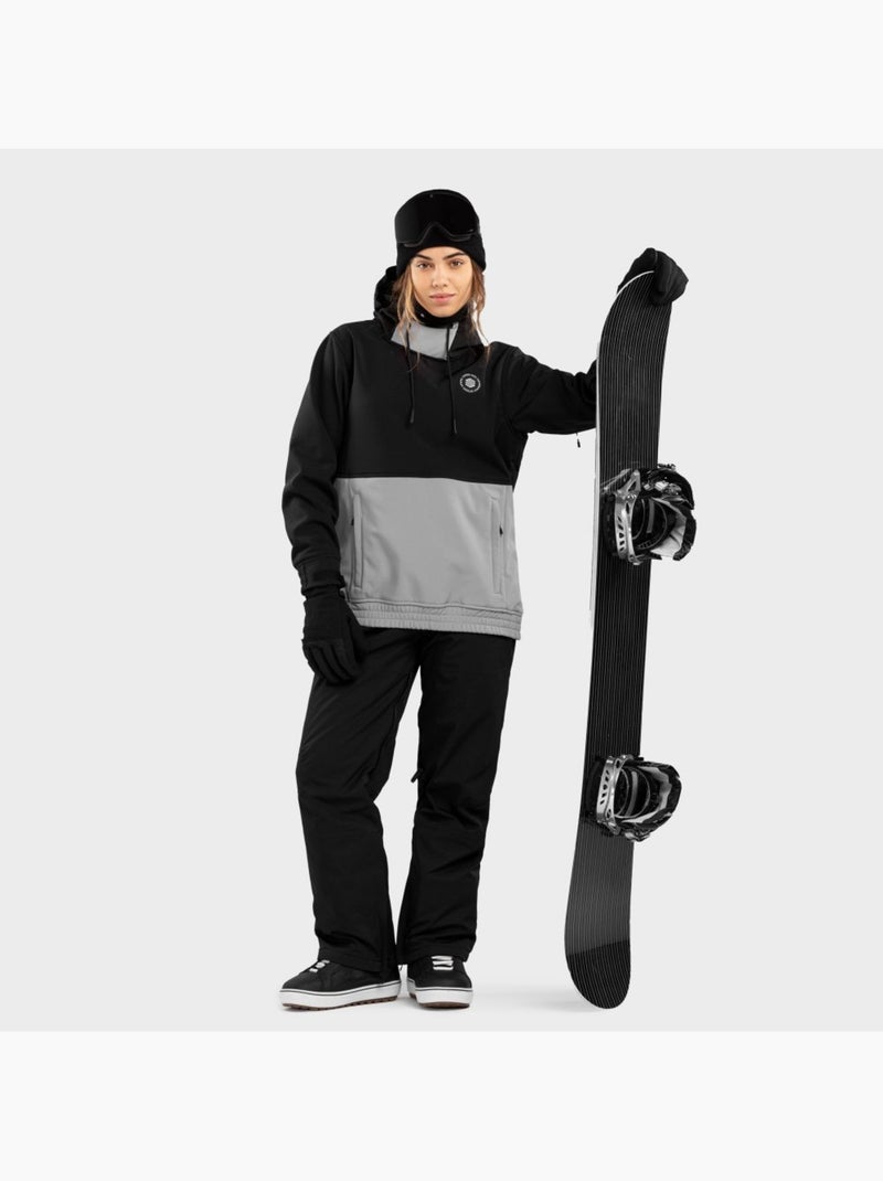 Giacca da snowboard da donna sport invernali donna w1-w boardslide Nero - Kiabi