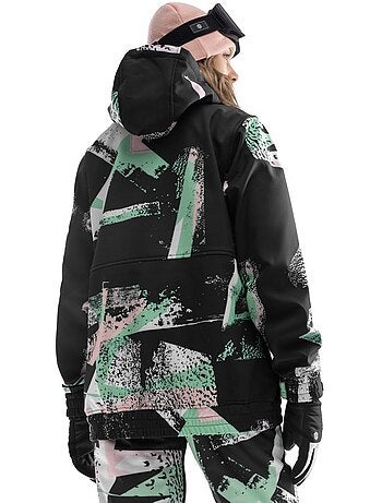 Giacca da snowboard da donna sport invernali donna w1-w crest