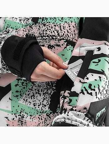 Giacca da snowboard da donna sport invernali donna w1-w crest