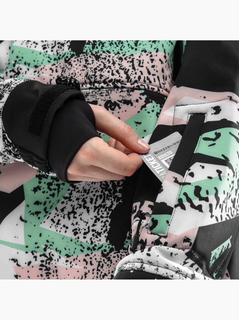 Giacca da snowboard da donna sport invernali donna w1-w crest Multicolore - Kiabi