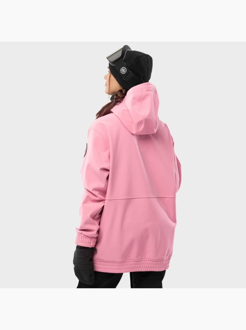 Giacca da snowboard da donna sport invernali donna w1-w dolomites Rosa - Kiabi