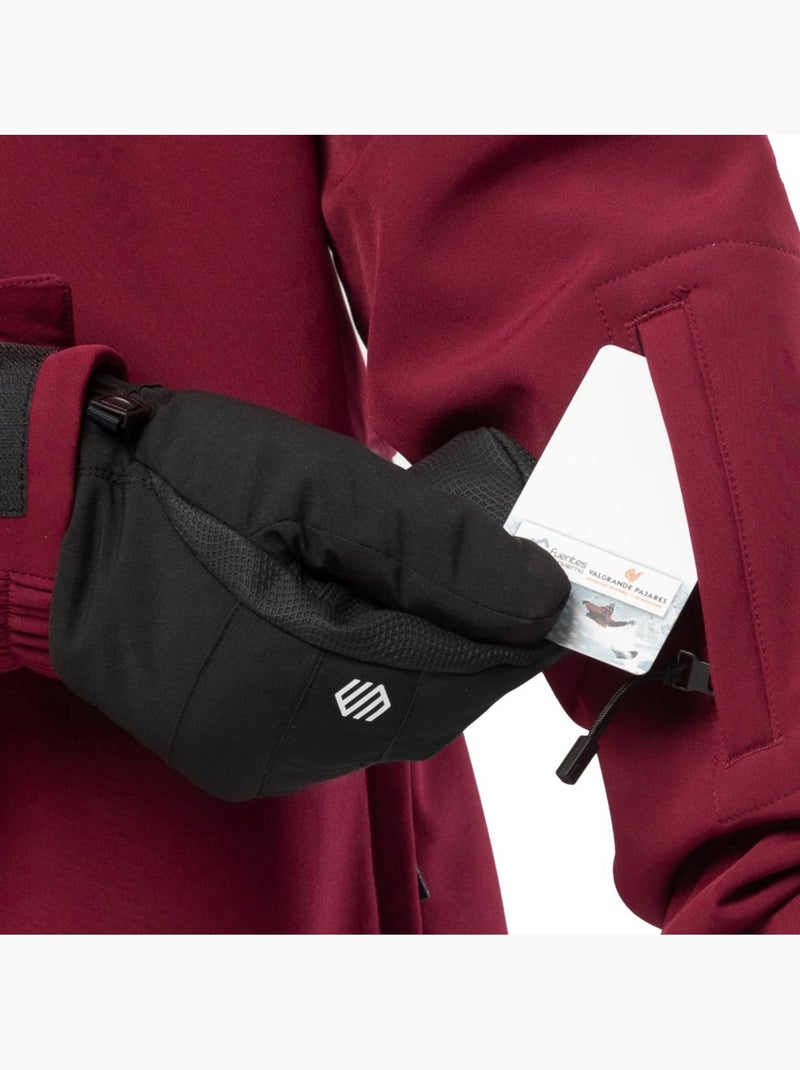 Giacca da snowboard da donna sport invernali donna w1-w groenland Rosso mattone - Kiabi