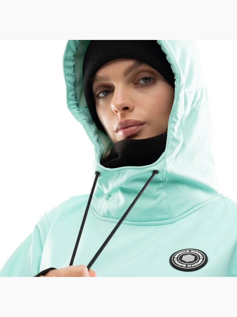 Giacca da snowboard da donna sport invernali donna w1-w iceberg Turchese - Kiabi