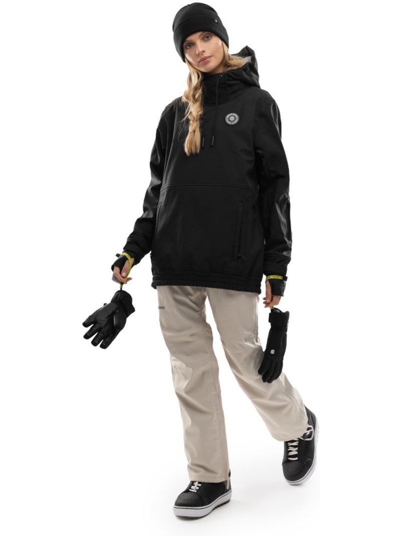 Giacca da snowboard da donna sport invernali donna w1-w skywalk Nero - Kiabi