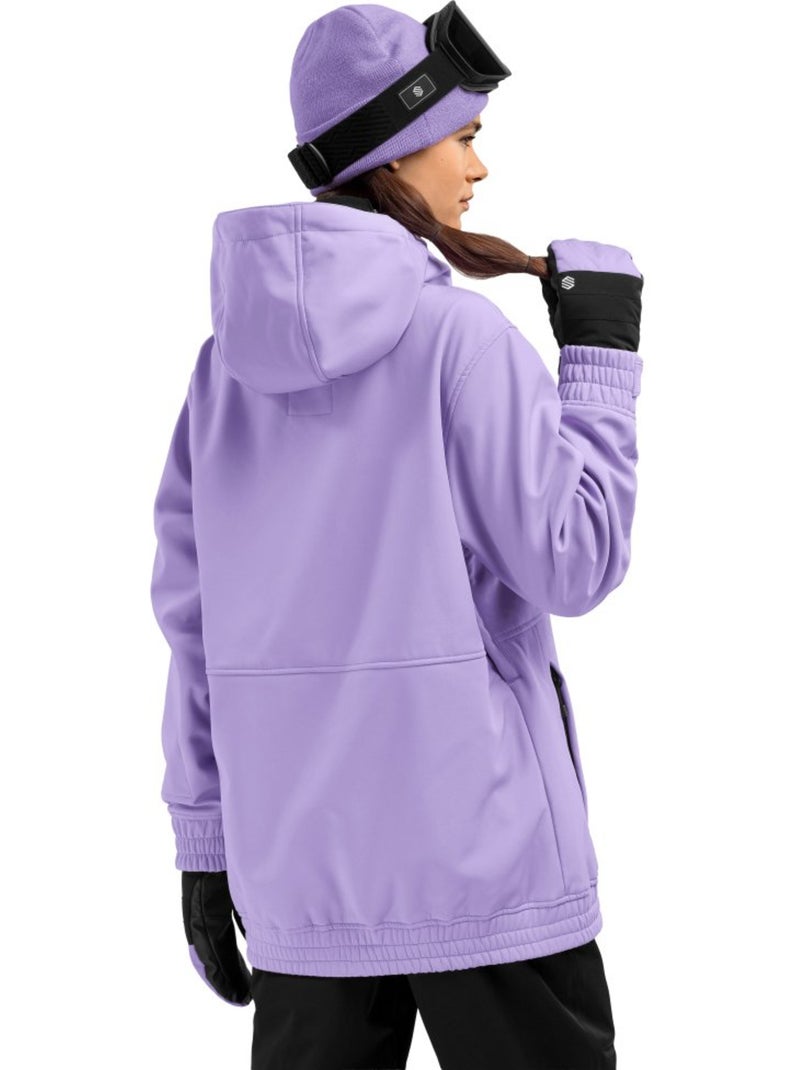 Giacca da snowboard da donna sport invernali donna w1-w snowy Lavanda - Kiabi